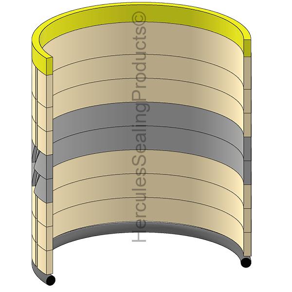 LBH-9165440, 150mm Piston, LIEBHERR, R914 B, R914 B HD-S, R914 B HD-SL 